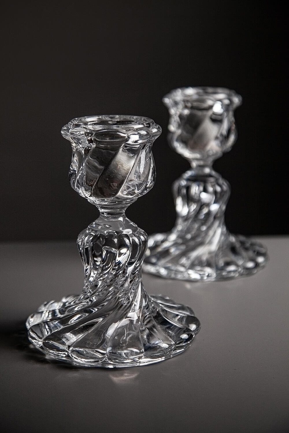 Подсвечники парные «Brûler», BACCARAT