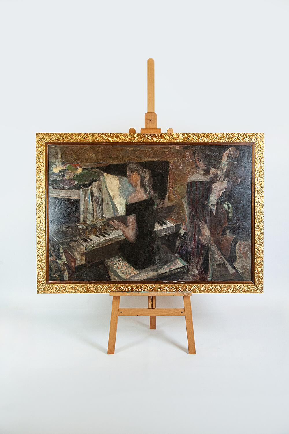 Двусторонняя картина «Ladies/Leda», Евгений Клементьев