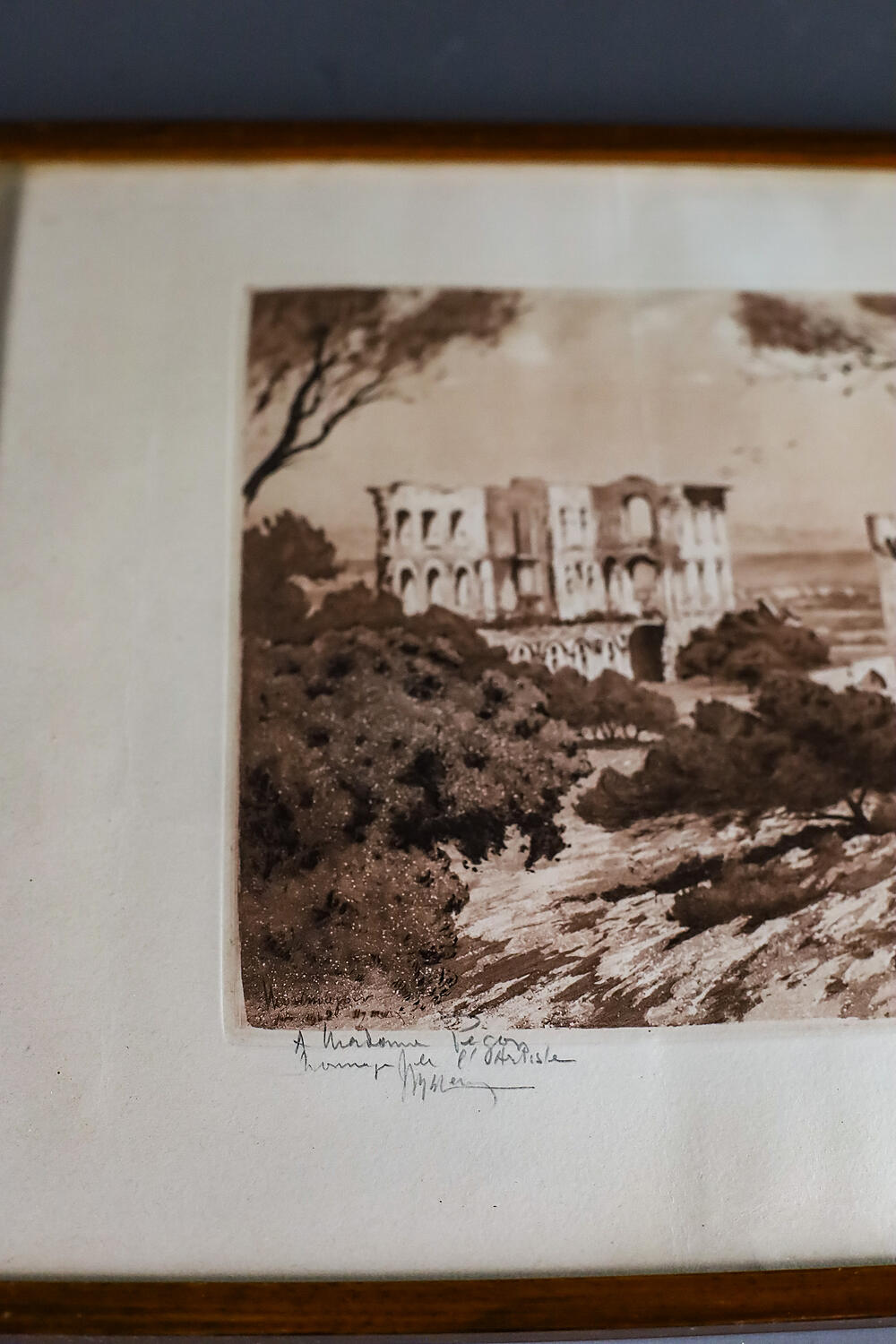 Авторские литографии «Башни Шато Ренар»