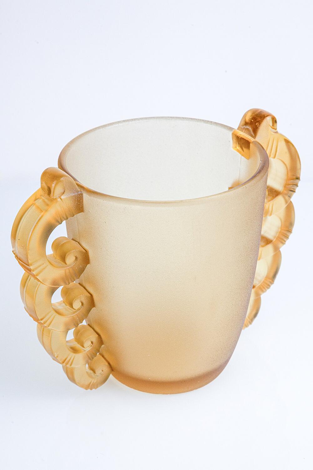 Ваза Daum Yellow