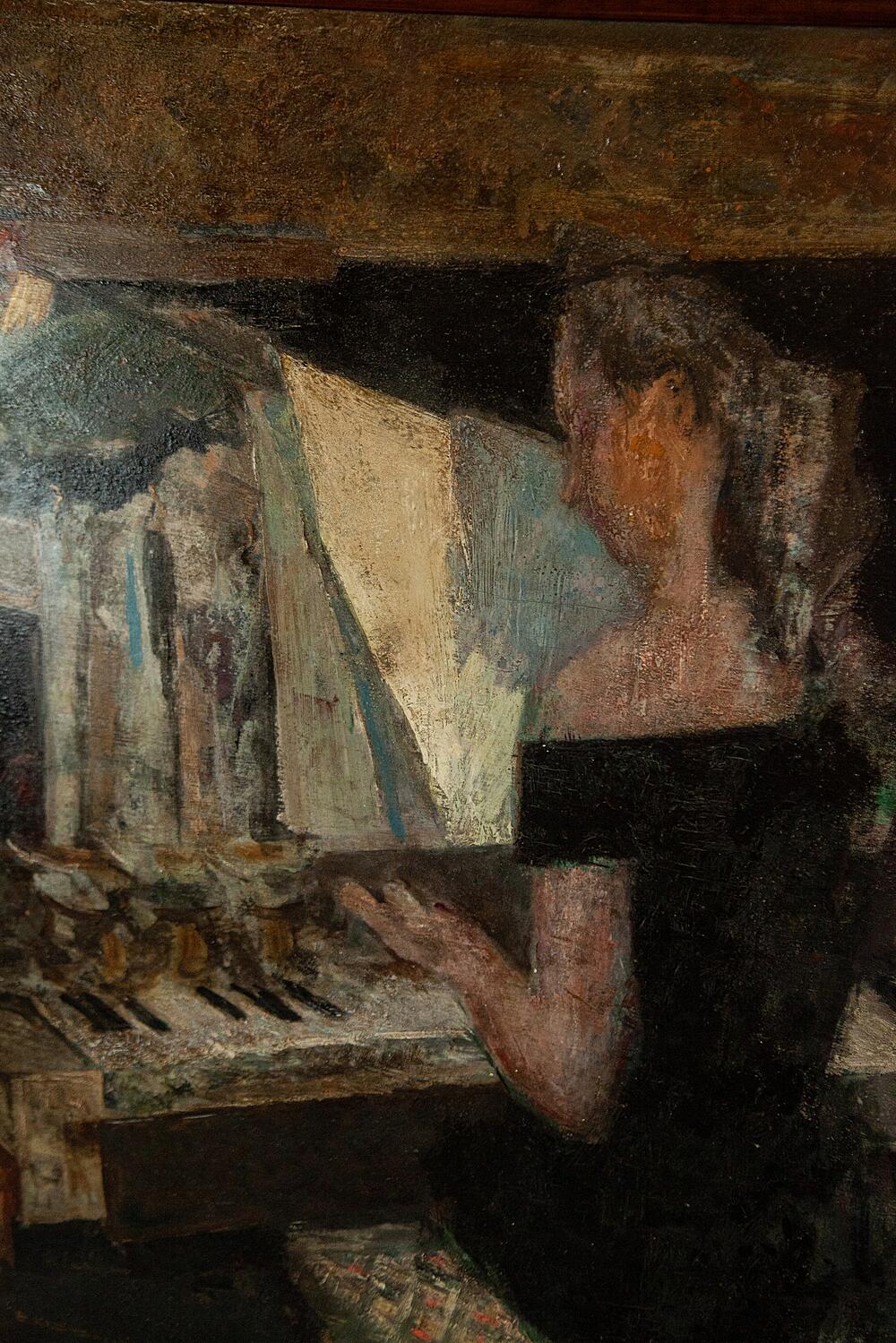 Двусторонняя картина «Ladies/Leda», Евгений Клементьев