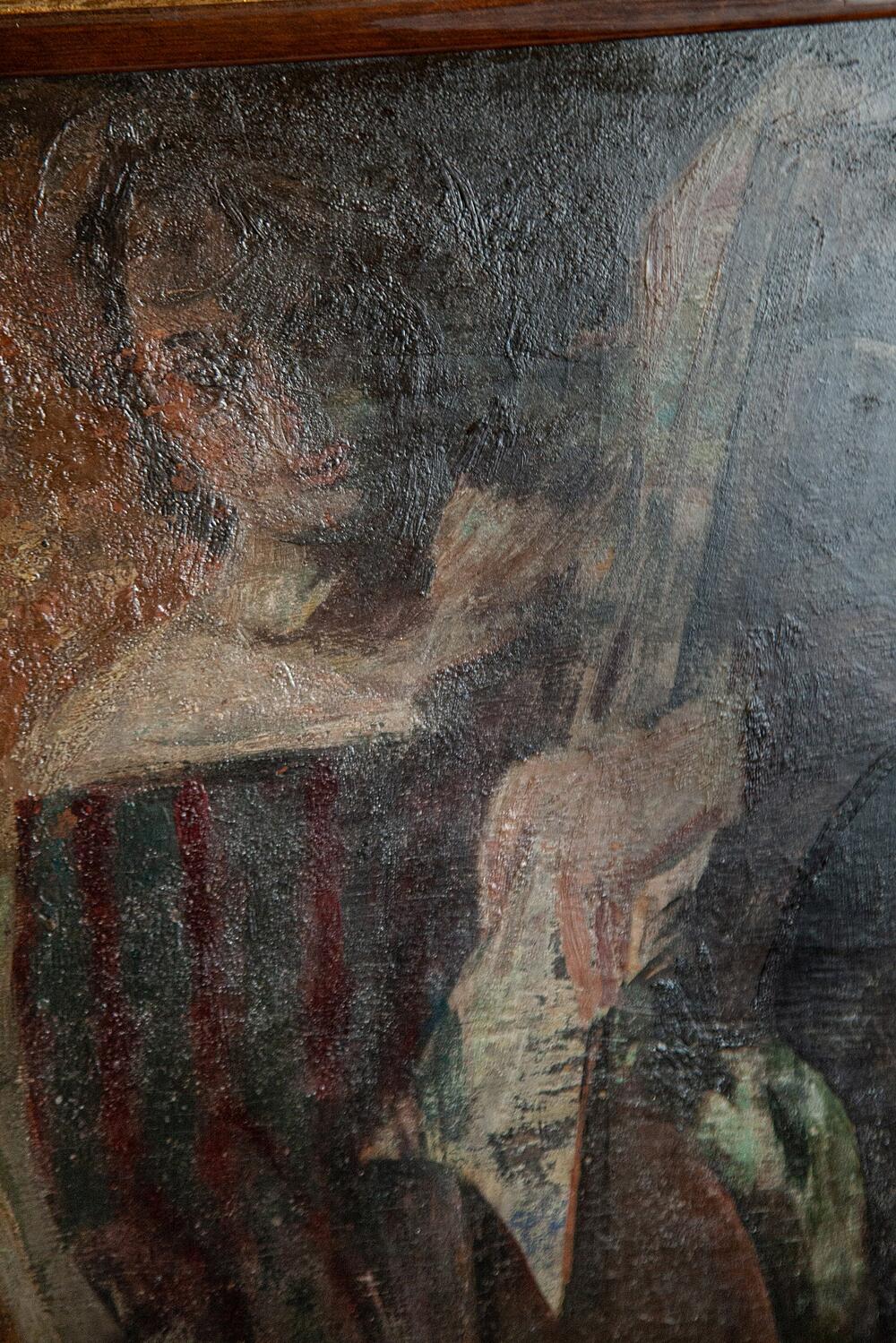 Двусторонняя картина «Ladies/Leda», Евгений Клементьев