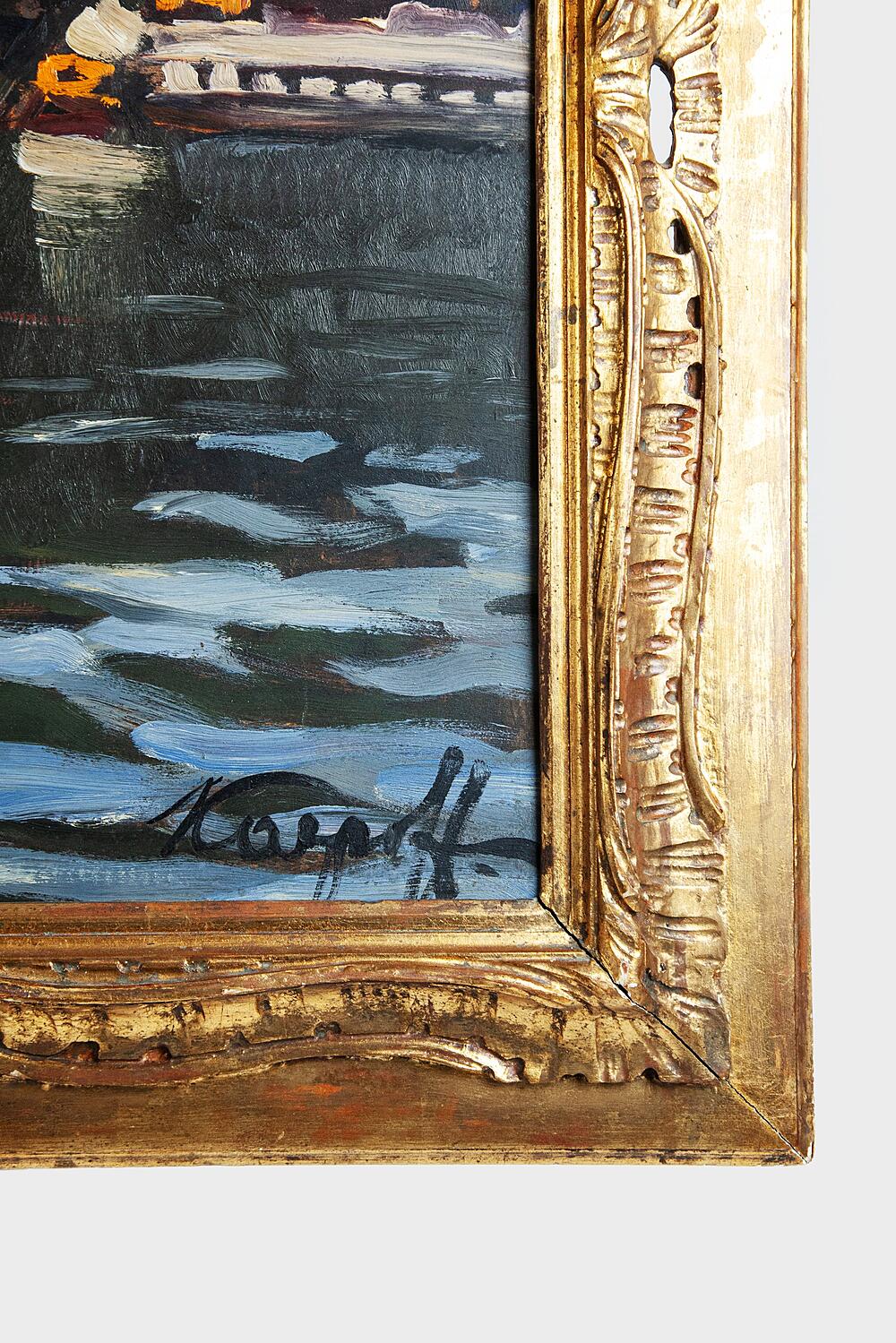Картина «Порт. Корабли», Иван Карпов