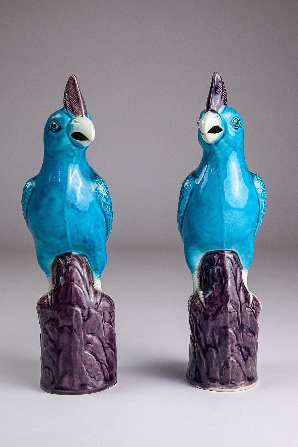 Парные статуэтки Chinese Parrots