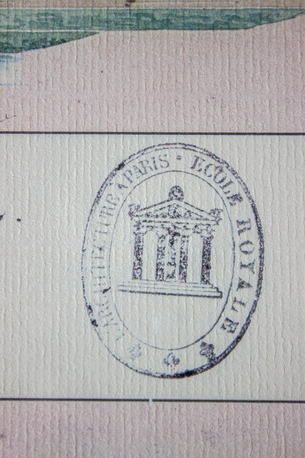Планы архитектурных сооружений «Эколь» 1824 и 1899 гг.